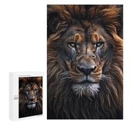 Jigsaw Puzzles for Adults1000 PCS Lion Closeup Face Adult Jigsaw Puzzle Family Games Difficult Challenge Fun Activities at Home 1000 PCS