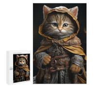 Jigsaw Puzzles for Adults1000 PCS Medieval Cat Adult Jigsaw Puzzle Family Games Difficult Challenge Fun Activities at Home 1000 PCS