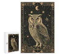 Jigsaw Puzzles for Adults1000 PCS Owl Wisdom Puzzle for Adults DIY Toys Staycation Kill Time Fun at Home Activities, 1000 PCS