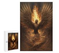Jigsaw Puzzles for Adults1000 PCS Phoenix Rising Mythical Firebird Artwork -1 Adult Jigsaw Puzzle Hands-on Game But Fun And Humorous Stress Reduction Gifts 1000 PCS
