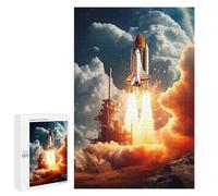 Jigsaw Puzzles for Adults1000 PCS Rocket Take Off Adult Jigsaw Family Game Staycation Kill Time for Birthday, Chrismas 1000 PCS