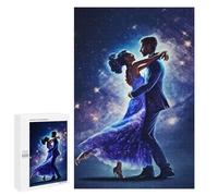 Jigsaw Puzzles for Adults1000 PCS Romantic Dance Jigsaw for Adults Brain Teaser Game Pattern Assembly Unique Birthday And Gifts 1000 PCS