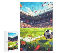 Jigsaw Puzzles for Adults1000 PCS Soccer Stadium Celebration Puzzle for Adults DIY Toys Staycation Kill Time Fun at Home Activities, 1000 PCS