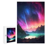 Jigsaw Puzzles for Adults1000 PCS Starlit Meteor Galaxy Adult Jigsaw Puzzle Family Games Difficult Challenge Fun Activities at Home 1000 PCS