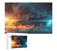 Jigsaw Puzzles for Adults1000 PCS Tank Panzer in World War 2 Jigsaws for Adults Family Games Presents for Women Unique Birthday And Gifts 1000 PCS