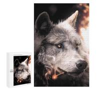 Jigsaw Puzzles for Adults1000 PCS The Big Bad Wolf Puzzle for Adults DIY Toys Staycation Kill Time Fun at Home Activities, 1000 PCS
