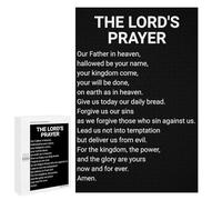 Jigsaw Puzzles for Adults1000 PCS THE LORDS PRAYER BLACK Puzzle for Adults Fun Games Wall Decoration Deal As Gifts for The Whole Family 1000 PCS