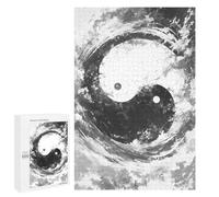 Jigsaw Puzzles for Adults1000 PCS Veil of Shadows Yin Yang Puzzle for Adults Fun Games Wall Decoration Deal As Gifts for The Whole Family 1000 PCS