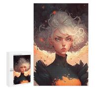 Jigsaw Puzzles for Adults1000 PCS Whispering Winds A Mystical Portrait Adult Jigsaw Puzzle Hands-on Game But Fun And Humorous Stress Reduction Gifts 1000 PCS