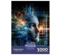 Jigsaw Puzzles for Adults1000 Piece AI Artificial Intelligence Jigsaw for Adults Hands-on Game Wall Decoration for Birthday, Chrismas 52x38cm/1000pcs