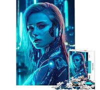 Jigsaw Puzzles for Adults1000 Piece AI Beutiful Girl Jigsaw 1000 Piece Home Decoration Toys Pattern Assembly Unique Gifts for Birthday And Christmas (38x52cm)