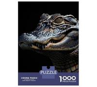 Jigsaw Puzzles for Adults1000 Piece Alligator Adult Jigsaw Puzzle Brain Teaser Game For Family Fun Stress Reduction Gifts 38x26cm/1000pcs