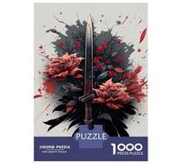 Jigsaw Puzzles for Adults1000 Piece Ancient Dagger Jigsaws for Adults Family Games Birthday Present Help The Brain Exercise 52x38cm/1000pcs