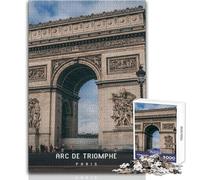 Jigsaw Puzzles for Adults1000 Piece Arc De Triomphe Brainteaser Family Games But Fun And Humorous Toy Wall Decor Size 38x52cm