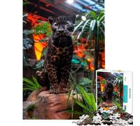 Jigsaw Puzzles for Adults1000 Piece Black Panther Educational Challenge For Family Fun Fun Games for And 14 Years And over (50X75cm)