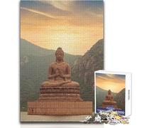 Jigsaw Puzzles for Adults1000 Piece Buddha Educational Game Birthday Present Secret Santa Gifts Size 50x75cm