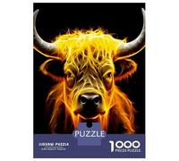 Jigsaw Puzzles for Adults1000 Piece Bull Jigsaws for Adults Family Games Birthday Present Help The Brain Exercise 52x38cm/1000pcs