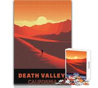 Jigsaw Puzzles for Adults1000 Piece California Desert Travel Educational Game Birthday Present Secret Santa Gifts Size 38x52cm