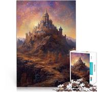 Jigsaw Puzzles for Adults1000 Piece Castle of Dreams Made of wood for age 14+ Antistress Vacation at home Killing time Family Fun Gift。size：50x75cm/19.68x29.52inch