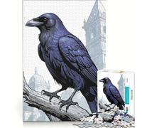 Jigsaw Puzzles for Adults1000 Piece Common Raven, Educational Toy, Difficult And Challenge, Improving Love between Couples 38x26cm