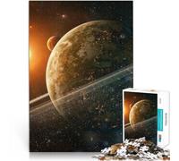 Jigsaw Puzzles for Adults1000 Piece Cosmic Landscape Made of cardboard for age 14+ learning educational game Improving love between couples。size：38x52cm/14.96x20.47inch