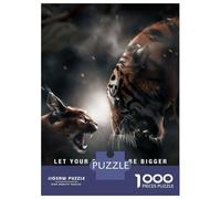 Jigsaw Puzzles for Adults1000 Piece Courage Bigger Than Fear Adult Jigsaw Puzzle Toy Wall Decor Precision Cutting Deal As Gifts for The Whole Family 38x26cm/1000pcs
