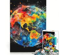 Jigsaw Puzzles for Adults1000 Piece Earth Fragile Tellus, Relaxing Games, Difficult Challenge, Gifts for Friends And Family 50x75cm