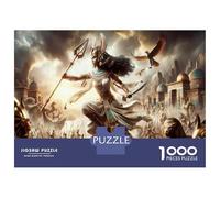 Jigsaw Puzzles for Adults1000 Piece Egyptian Goddess Warrior Adult Jigsaw Puzzle Relaxing Games Staycation Kill Time for Birthday, Chrismas 70x50cm/1000pcs
