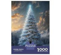 Jigsaw Puzzles for Adults1000 Piece Enchanted Christmas Tree Jigsaws for Adults Family Games Birthday Present Help The Brain Exercise 52x38cm/1000pcs