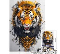 Jigsaw Puzzles for Adults1000 Piece Fenrir Fangs Breach Educational Games Birthday Present Toy Wall Decor Fun Activities at Home (38X52CM)