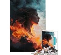 Jigsaw Puzzles for Adults1000 Piece Fiery Silence Difficult And Challenge Presents for Women Anti-Stress Toys for Age 14+ Game (50X75CM)