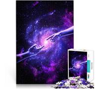 Jigsaw Puzzles for Adults1000 Piece Forming of Galaxies Made of cardboard for age 14+ Tough challenge learning educational Gift。size:38x52cm/14.96x20.47inch