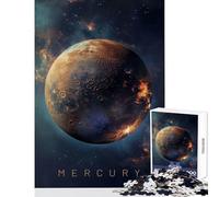 Jigsaw Puzzles for Adults1000 Piece Galaxy Outer Space DIY Toys Great Gift Relax Games with Matching Poster And Trivia Sheet Size 38x26cm