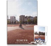 Jigsaw Puzzles for Adults1000 Piece Geneva Educational Game Birthday Present Secret Santa Gifts Size 38x26cm