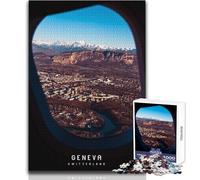 Jigsaw Puzzles for Adults1000 Piece Geneva Educational Game Birthday Present Secret Santa Gifts Size 50x75cm