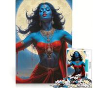 Jigsaw Puzzles for Adults1000 Piece Goddess Kali Divine Presence, Educational Game, Difficult Hard, Unique Birthday And Xmas Gifts (38x26cm)