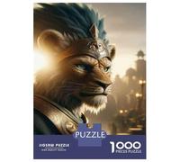 Jigsaw Puzzles for Adults1000 Piece Golden Lion King Armor Jigsaw for Adults Family Games Analysis And Logic Deal As Gifts for The Whole Family 38x26cm/1000pcs