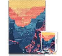 Jigsaw Puzzles for Adults1000 Piece Grand Canyon Nature Art Educational Game Birthday Present Secret Santa Gifts Size 38x26cm