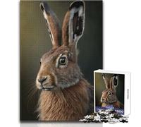 Jigsaw Puzzles for Adults1000 Piece Hare AI Generative Toy Intellectual Game Difficult Challenge Gifts Ideas Size 38x26cm