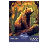 Jigsaw Puzzles for Adults1000 Piece Into The Wild BearKing 2 Adult Jigsaw Puzzle Toy Wall Decor Precision Cutting Deal As Gifts for The Whole Family 38x26cm/1000pcs