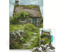 Jigsaw Puzzles for Adults1000 Piece Irish Nature Cottage, Relaxing Games, Difficult Challenge, Gifts for Friends And Family (38x52cm)