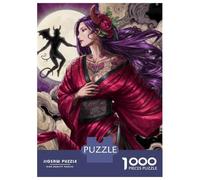 Jigsaw Puzzles for Adults1000 Piece Japanese Devil Art Print Jigsaw for Adults Family Games Analysis And Logic Deal As Gifts for The Whole Family 52x38cm/1000pcs