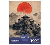 Jigsaw Puzzles for Adults1000 Piece Japanese Temple on Mountain Jigsaw for Adults Family Games Analysis And Logic Deal As Gifts for The Whole Family 38x26cm/1000pcs