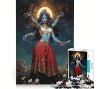 Jigsaw Puzzles for Adults1000 Piece Kali Ma Divine Presence Relaxing Games Decompressing Intellectual Birthday Present,Travel Gifts 38x52cm