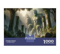 Jigsaw Puzzles for Adults1000 Piece Lost City of Ancient Mysteries Adult Jigsaw Puzzle Brain Teaser Game For Family Fun Stress Reduction Gifts 70x50cm/1000pcs