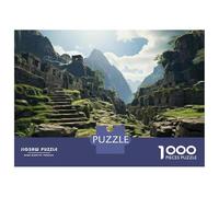 Jigsaw Puzzles for Adults1000 Piece Machu Picchu Inca Ruins Adult Jigsaw Puzzle Brain Teaser Game For Family Fun Stress Reduction Gifts 70x50cm/1000pcs