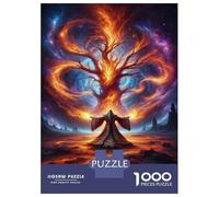 Jigsaw Puzzles for Adults1000 Piece Magical Tree of Life Art Print Jigsaw for Adults Anti-Stress Toys A Work of Art for Birthday, Chrismas 70x50cm/1000pcs