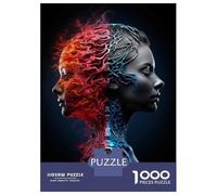 Jigsaw Puzzles for Adults1000 Piece Neural Network Artwork Jigsaw for Adults Anti-Stress Toys A Work of Art for Birthday, Chrismas 38x26cm/1000pcs