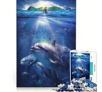 Jigsaw Puzzles for Adults1000 Piece Ocean Harmony Educational Toy Difficult And Challenge Improving Love between Couples 38x52cm