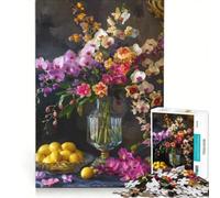 Jigsaw Puzzles for Adults1000 Piece Orchids And Flowers Educational Toy Difficult And Challenge Improving Love between Couples 50x75cm